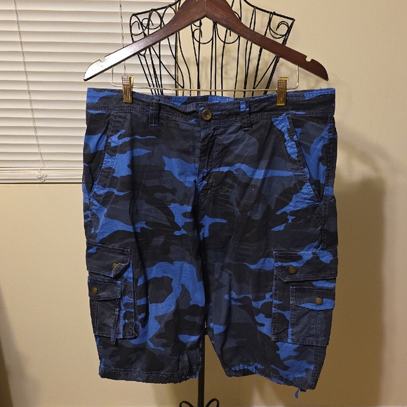 unbranded Other - Blue Camouflage Men's Shorts 2XL (Jacqueline # 21)